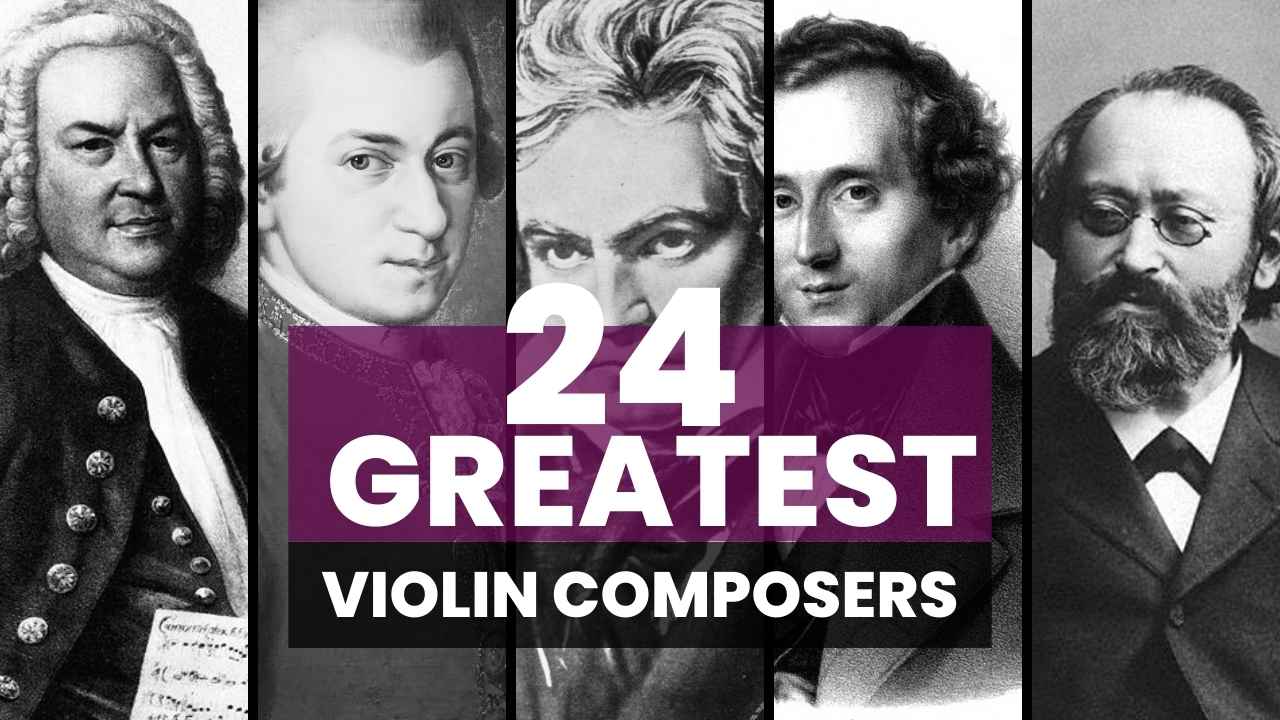 Lyrical Mellem festspil Top 24 Violin Composers in the Baroque, Classical, Romantic and Modern  Period - Violin Lounge