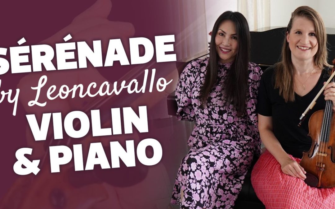 Sérénade by Leoncavallo – violin and piano