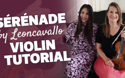 Sérénade by Leoncavallo violin play along tutorial | Violin Lounge TV #528