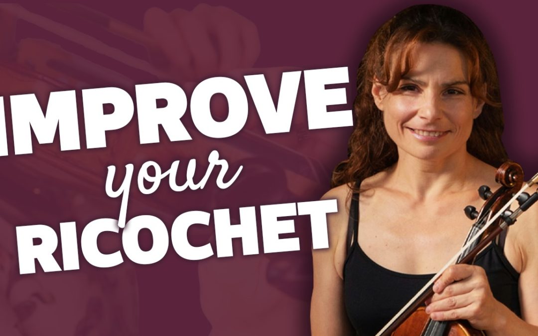 Improve your ricochet violin bowing technique | Violin Lounge TV #531