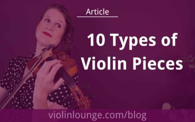 10 Types of Violin Pieces with Examples