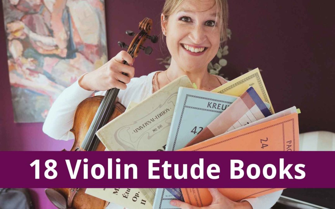 18 Violin Etude Books in Order of Difficulty